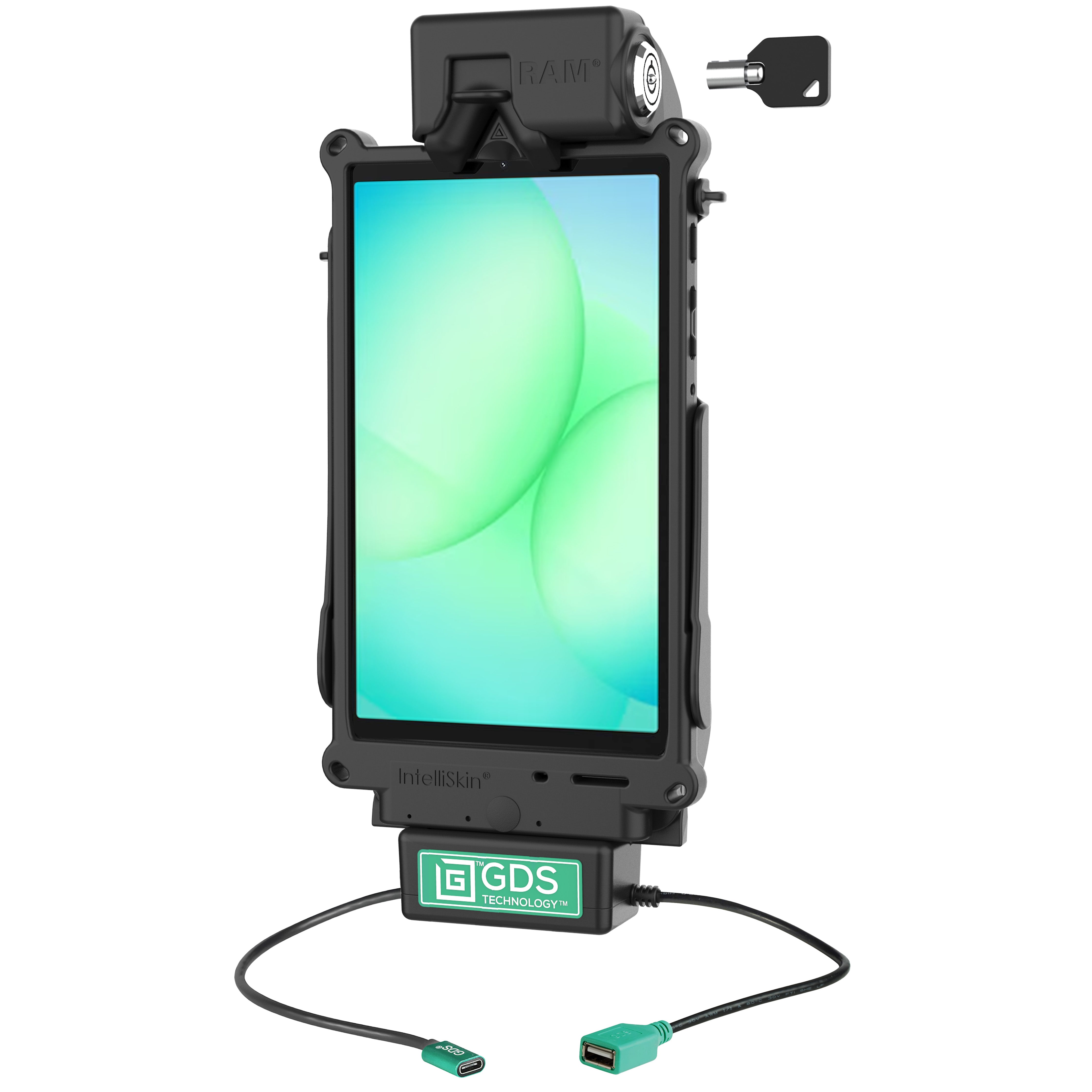 Vergrendelbare GDS® Tough-Dock™ + enkele USB-A voor Samsung Tab A11 & Tab A9