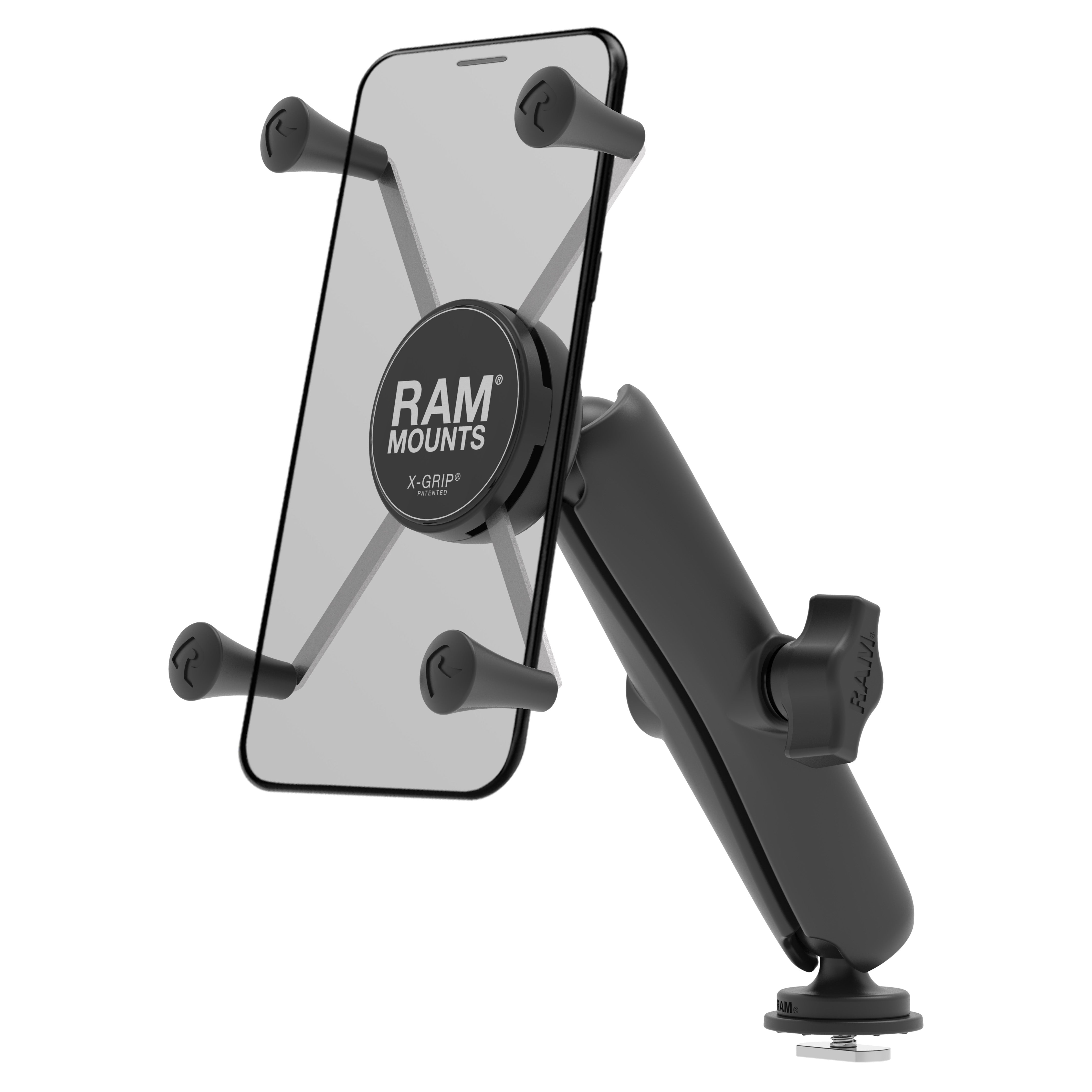 RAM® X-Grip® houder voor grote telefoons met Track Ball™ basis - lang