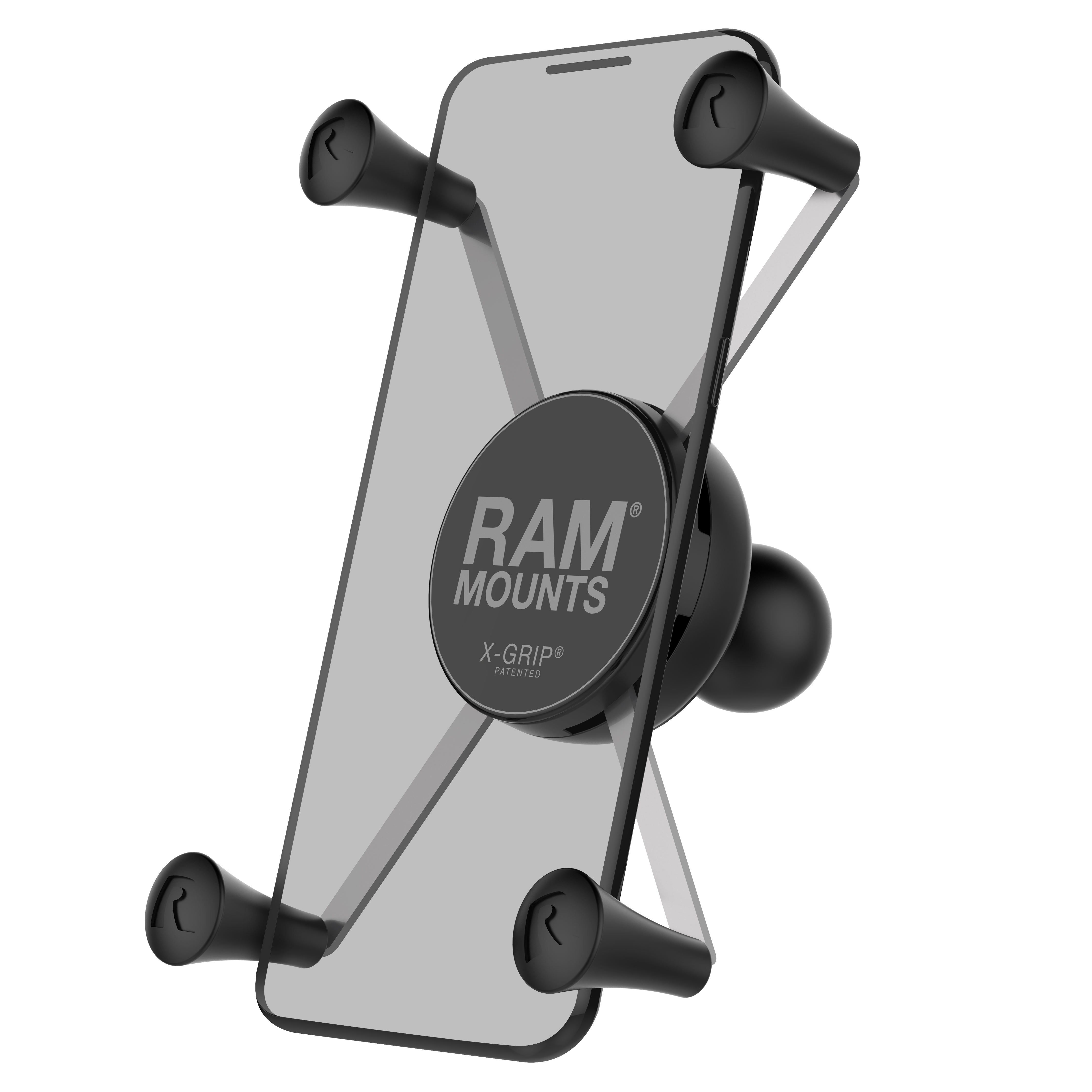 RAM® X-Grip® houder voor grote telefoons met kogel - B-formaat