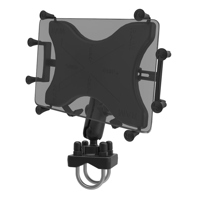 RAM® X-Grip® houder met dubbele U-bout-basis voor 9"-11" tablets