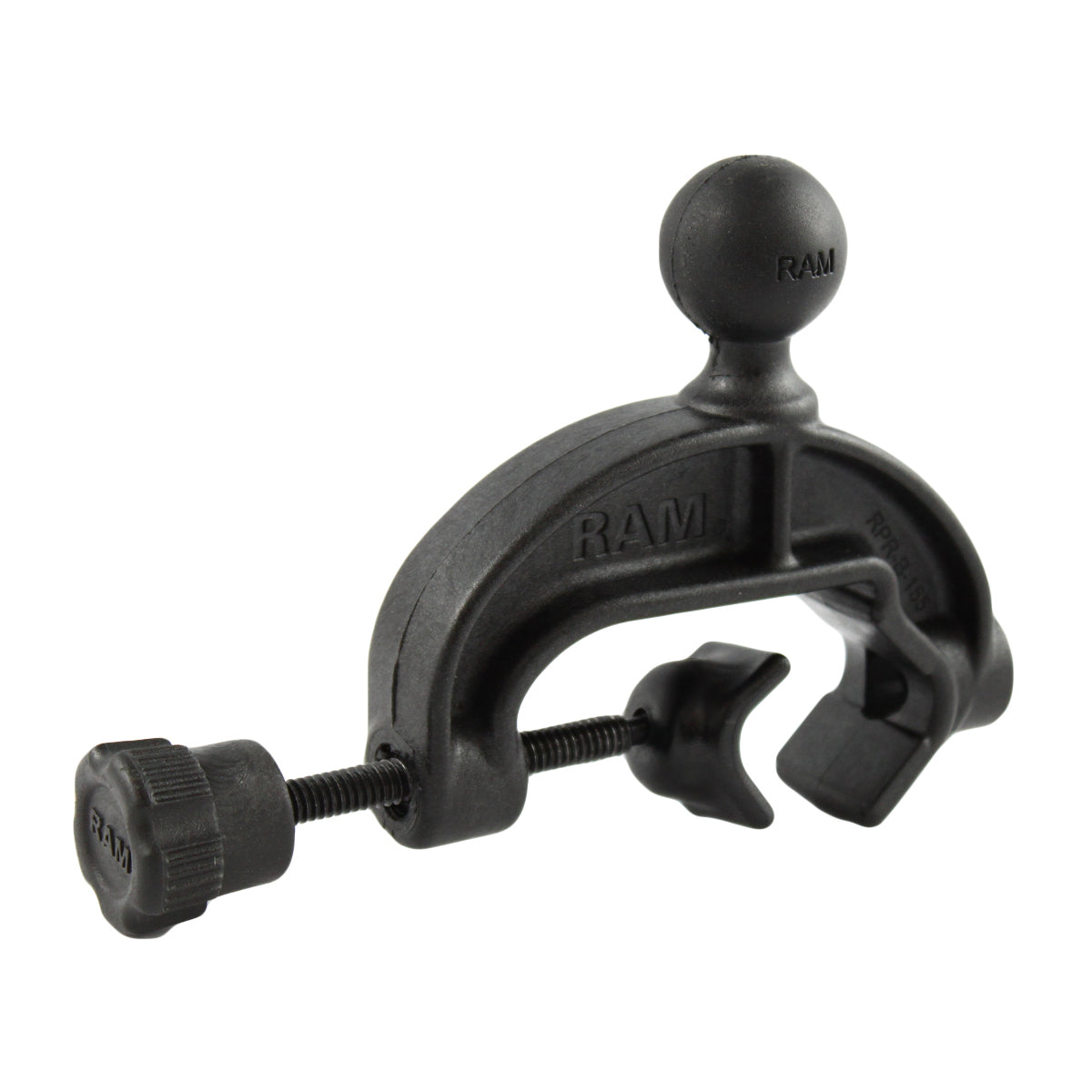 Base a sfera a morsetto per barra in composito RAM®