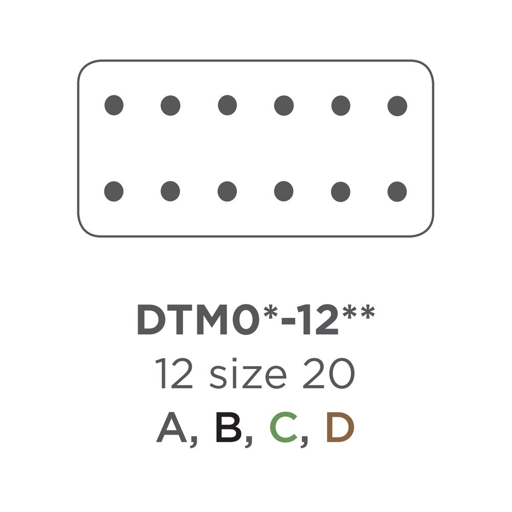 Deutsch DTM stikforbindelse sort nøgle B 12 polet F