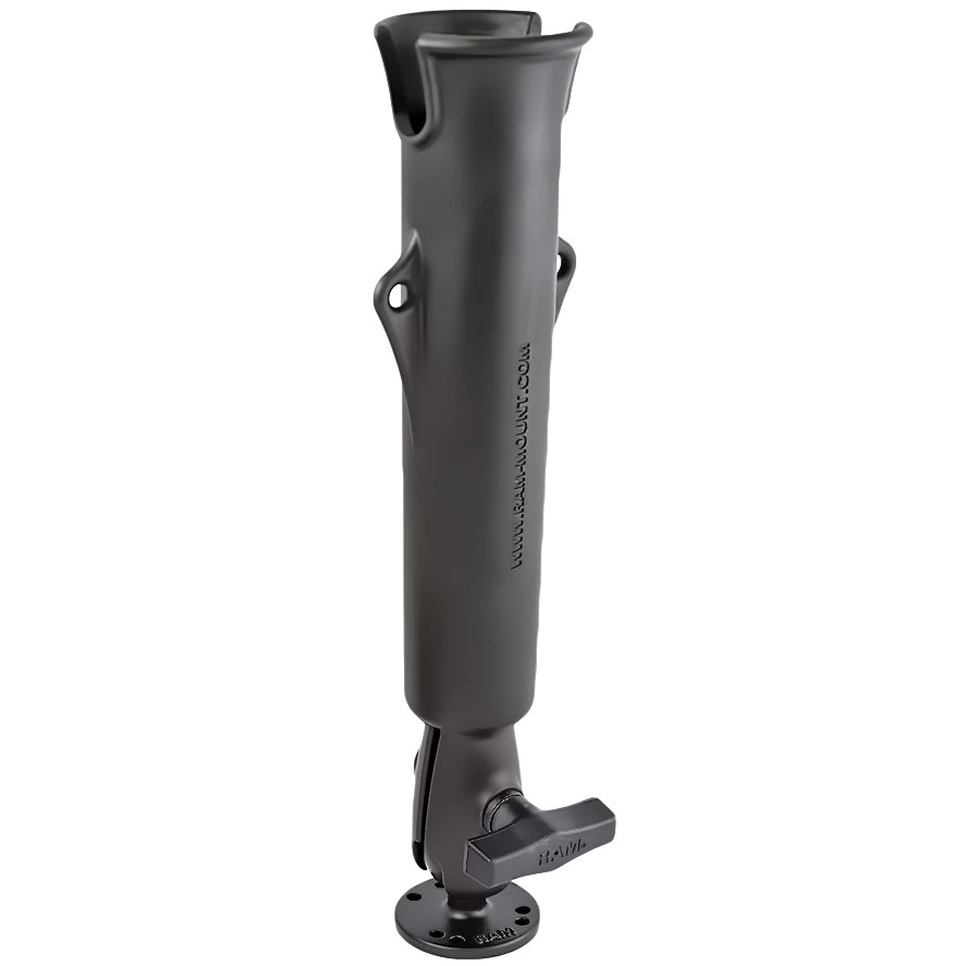 RAM® Tube™ hengelhouder met ronde plaat