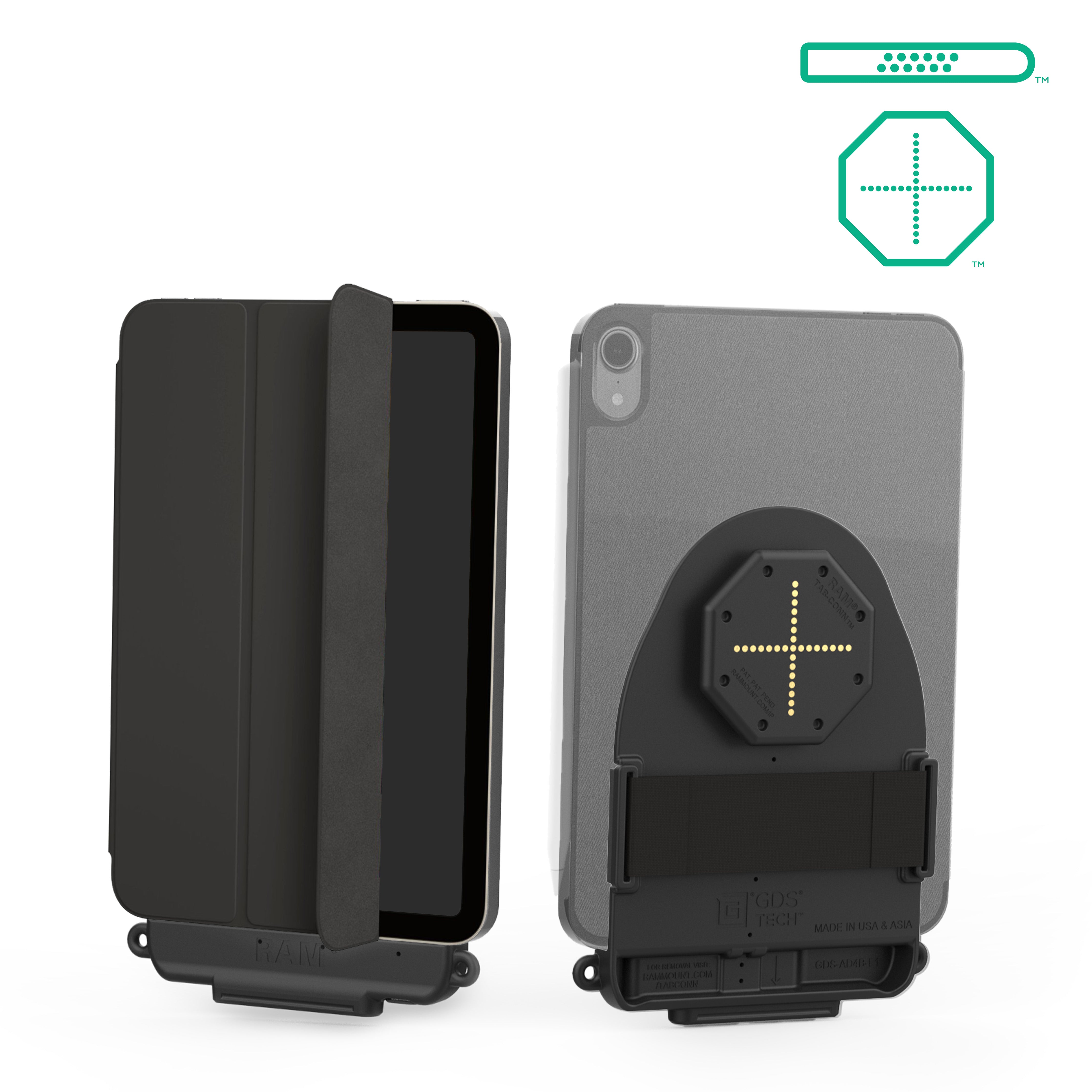 GDS® Tab-Conn™ voor Folio-hoezen (D Shape & Rear Pogo Pads)