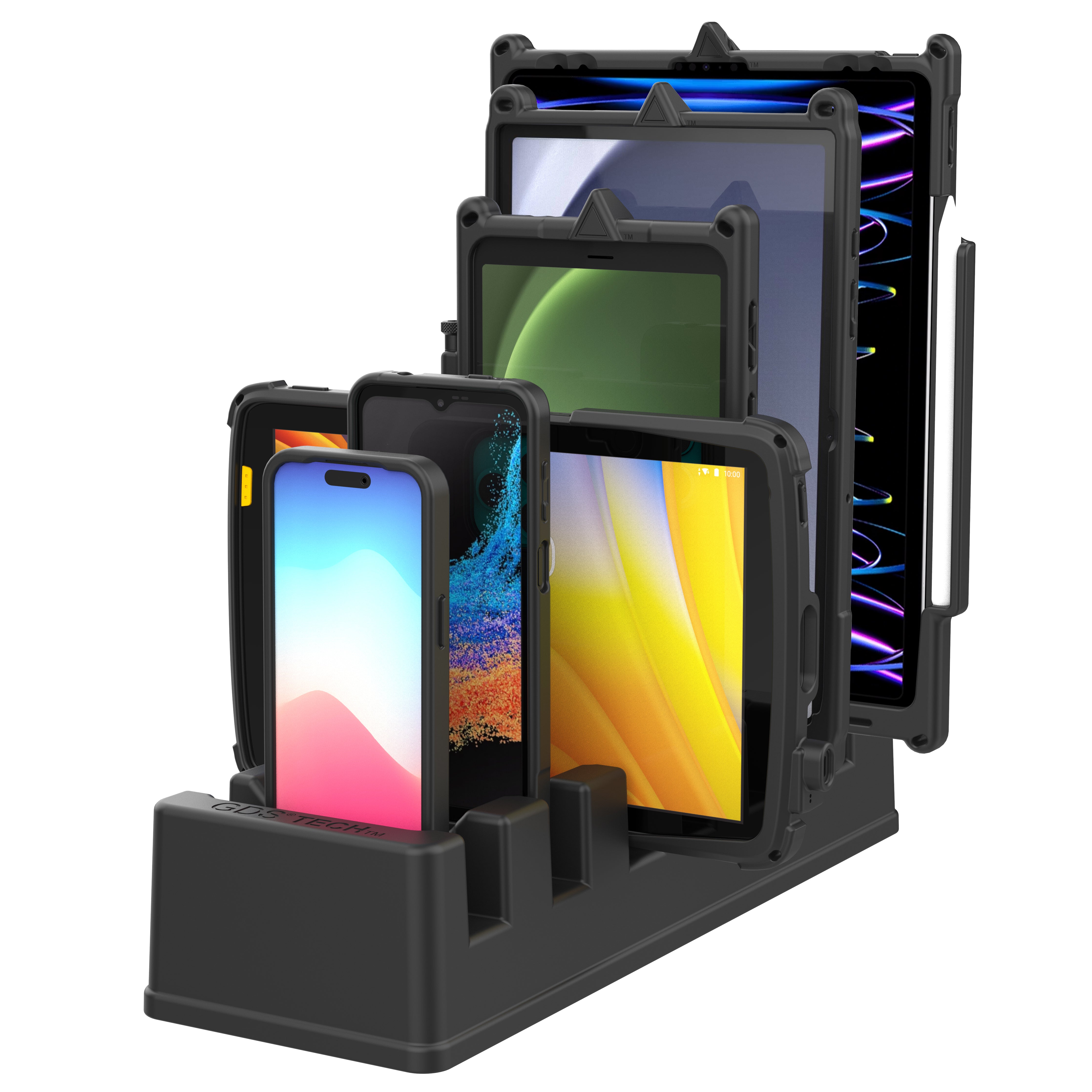 GDS® 6-poorts gevoede dock voor tablets met IntelliSkin®