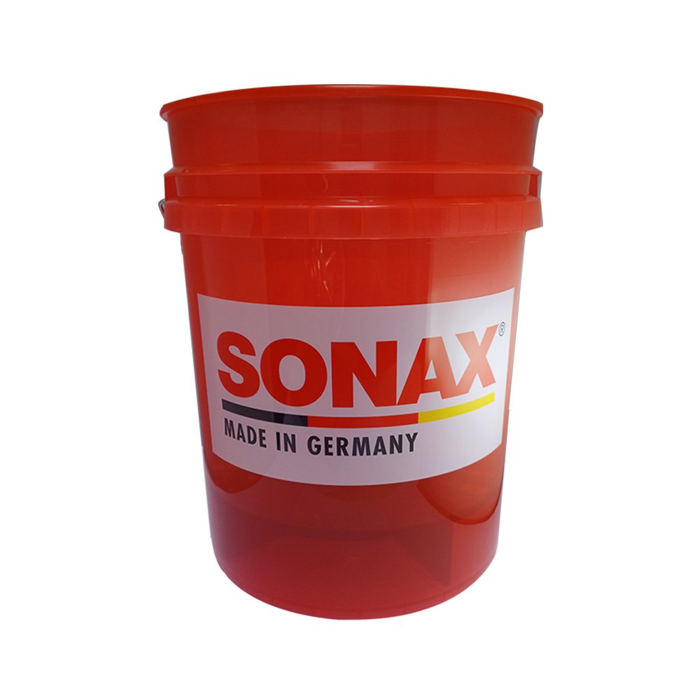 Emmer GritGuardBucket transparant 15L rood