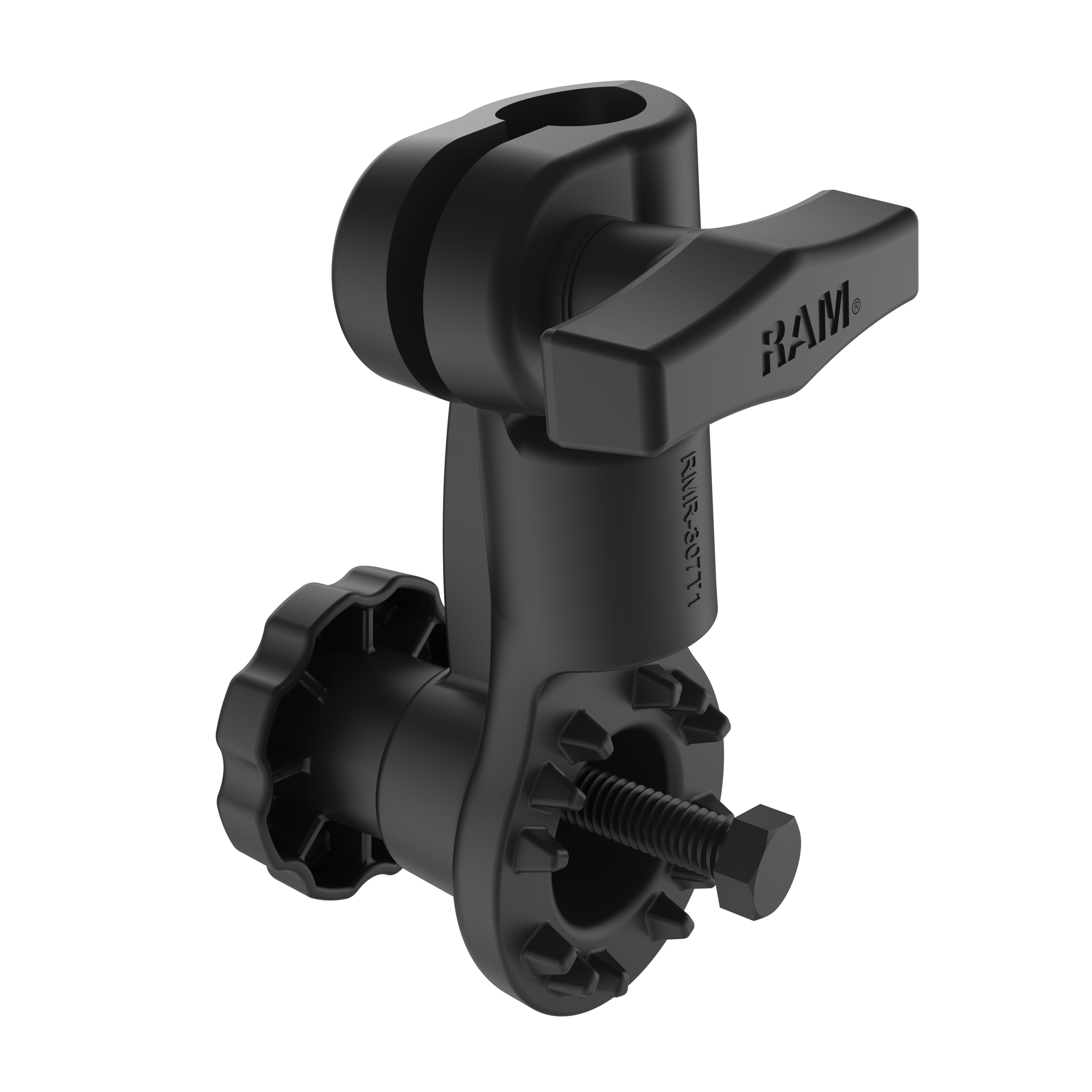 RAM® 1/2" NPT gat en ratel-adapter met buitentanden