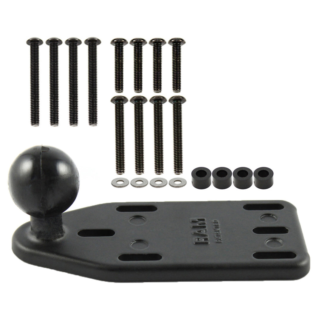 Base a sfera RAM® con offset per coperchio serbatoio