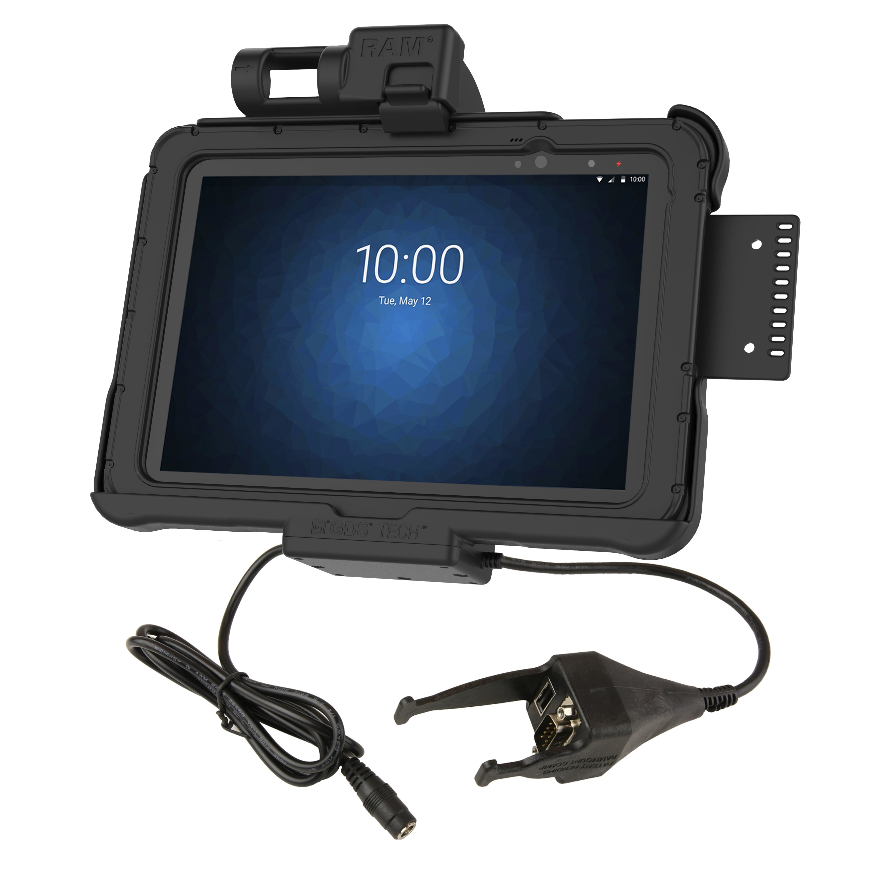 GDS® dock met voeding + data & DB9 voor Zebra ET5x 10.1" serie