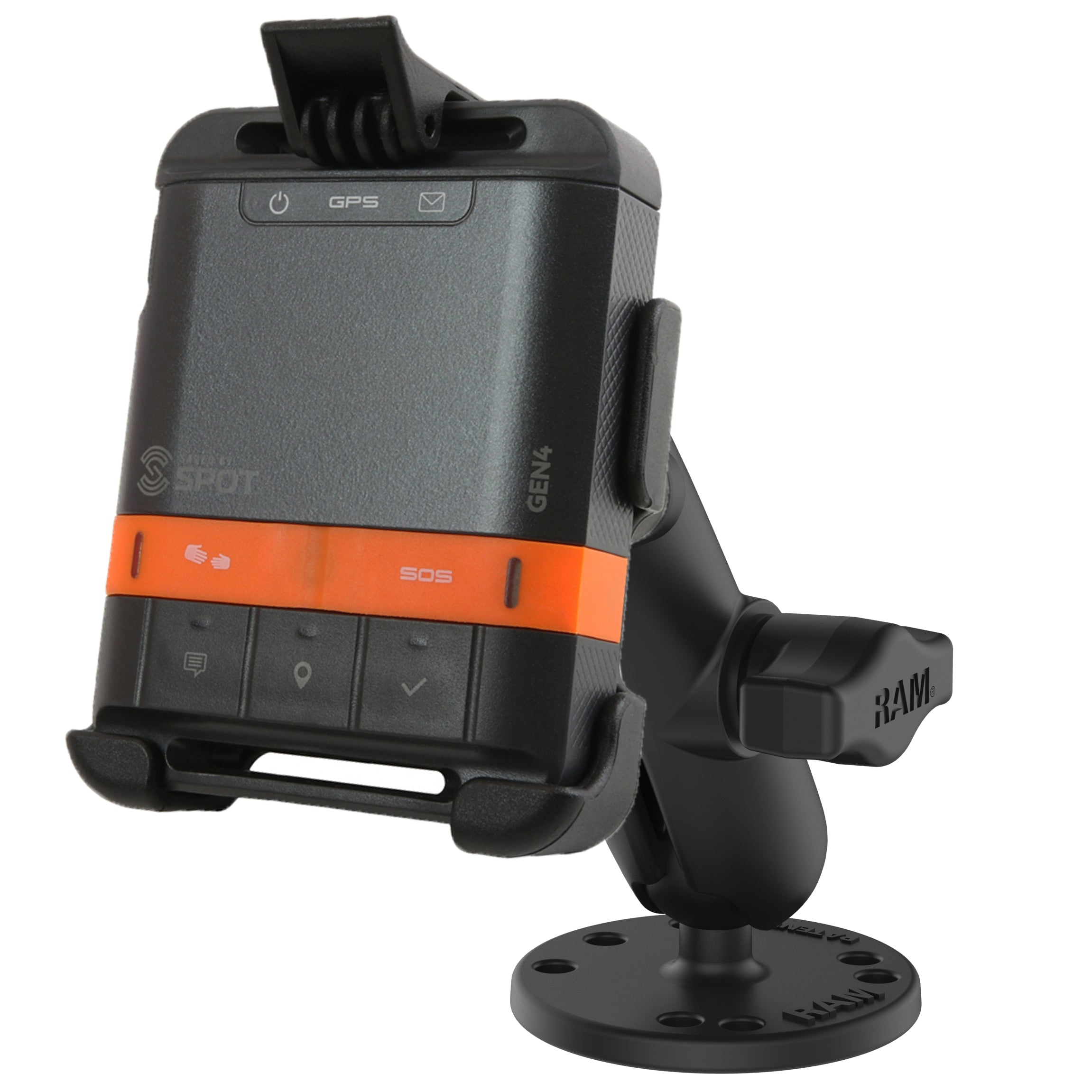 RAM® EZ-Roll'r™ inschroefhouder voor SPOT Gen4