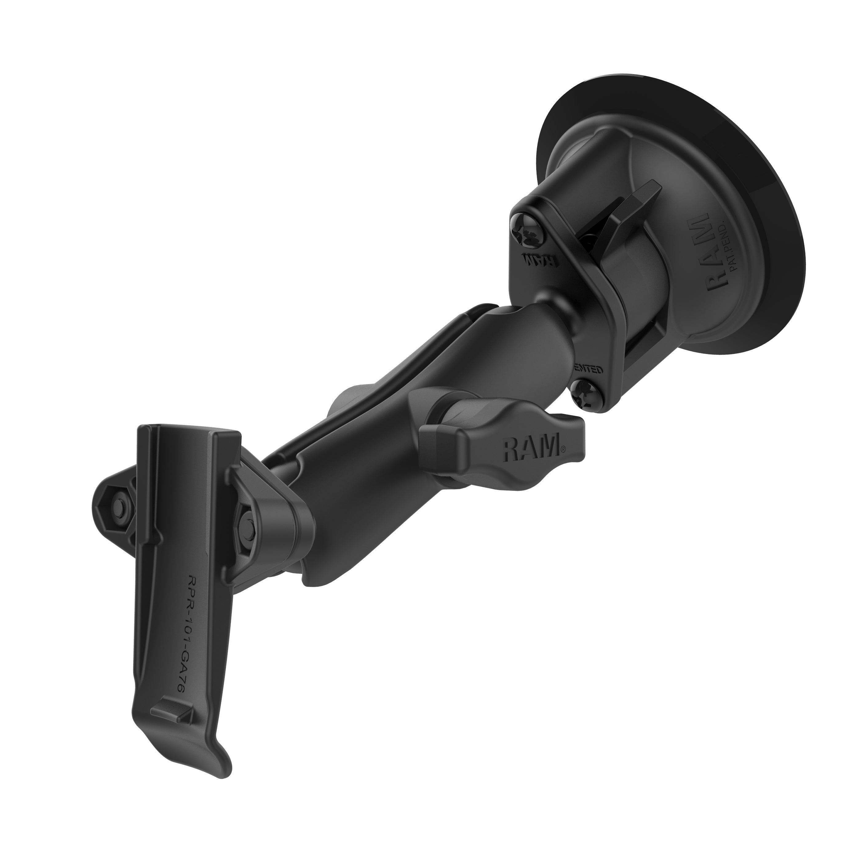 RAM® Twist-Lock™ zuignaphouder met Garmin Spine Clip-houder