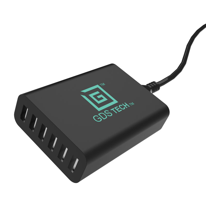 GDS® intelligente 6-poorts USB-lader