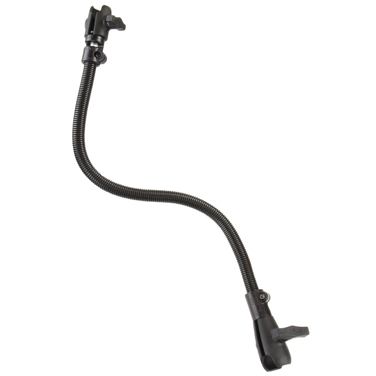 Varilla RAM® Flex-Rod™ de 24" con brazos de copa formato B y formato C