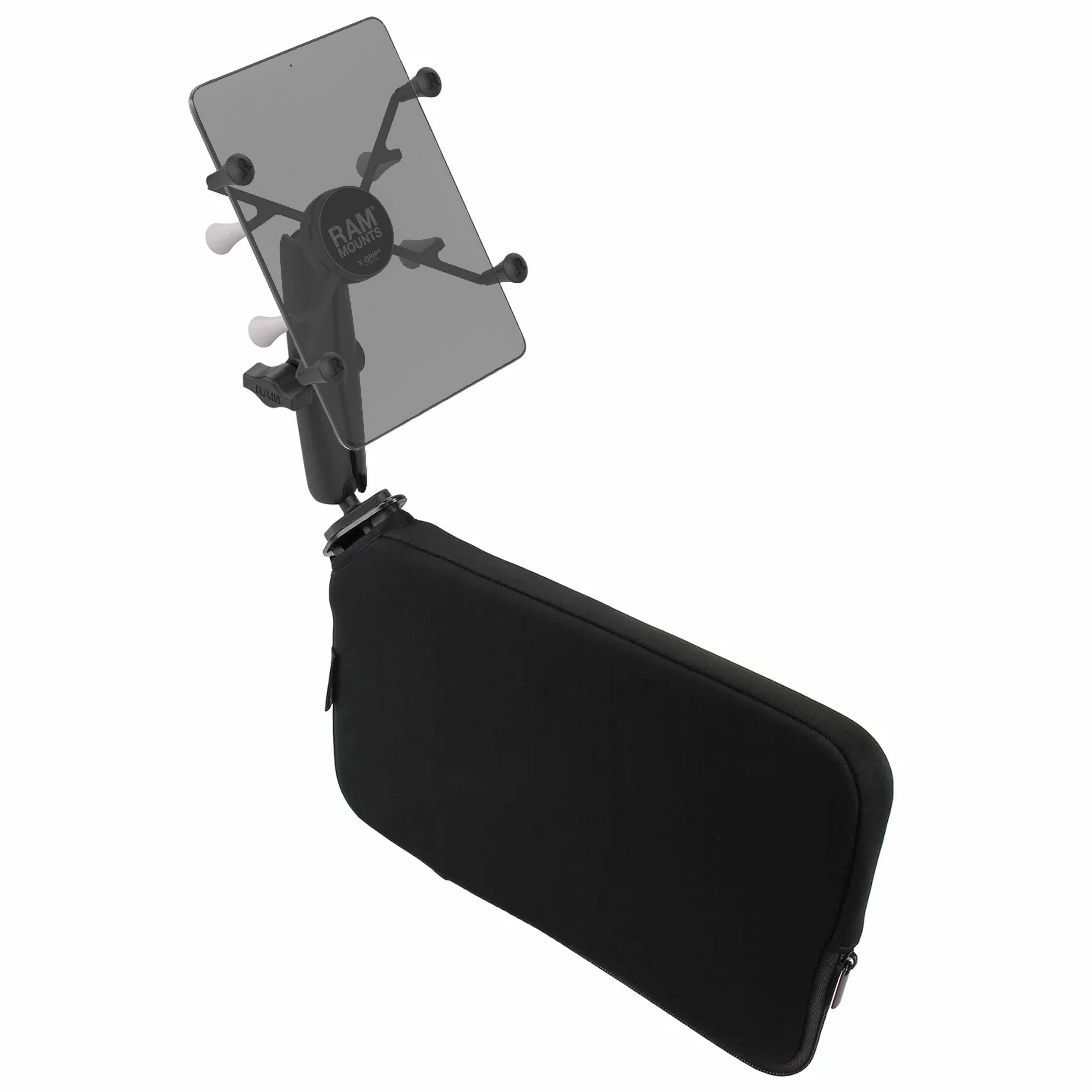 RAM® X-Grip® houder met RAM® Tough-Wedge™ voor 7"-8" tablets - lange arm