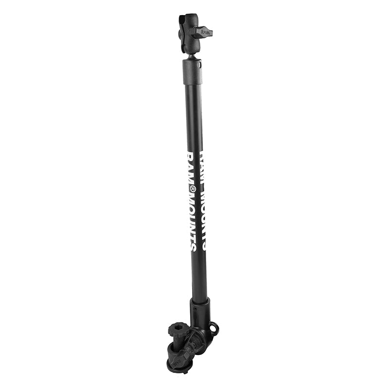 RAM® Tough-Pole™ enkelt stangholder med RAM® Track-Node™ base