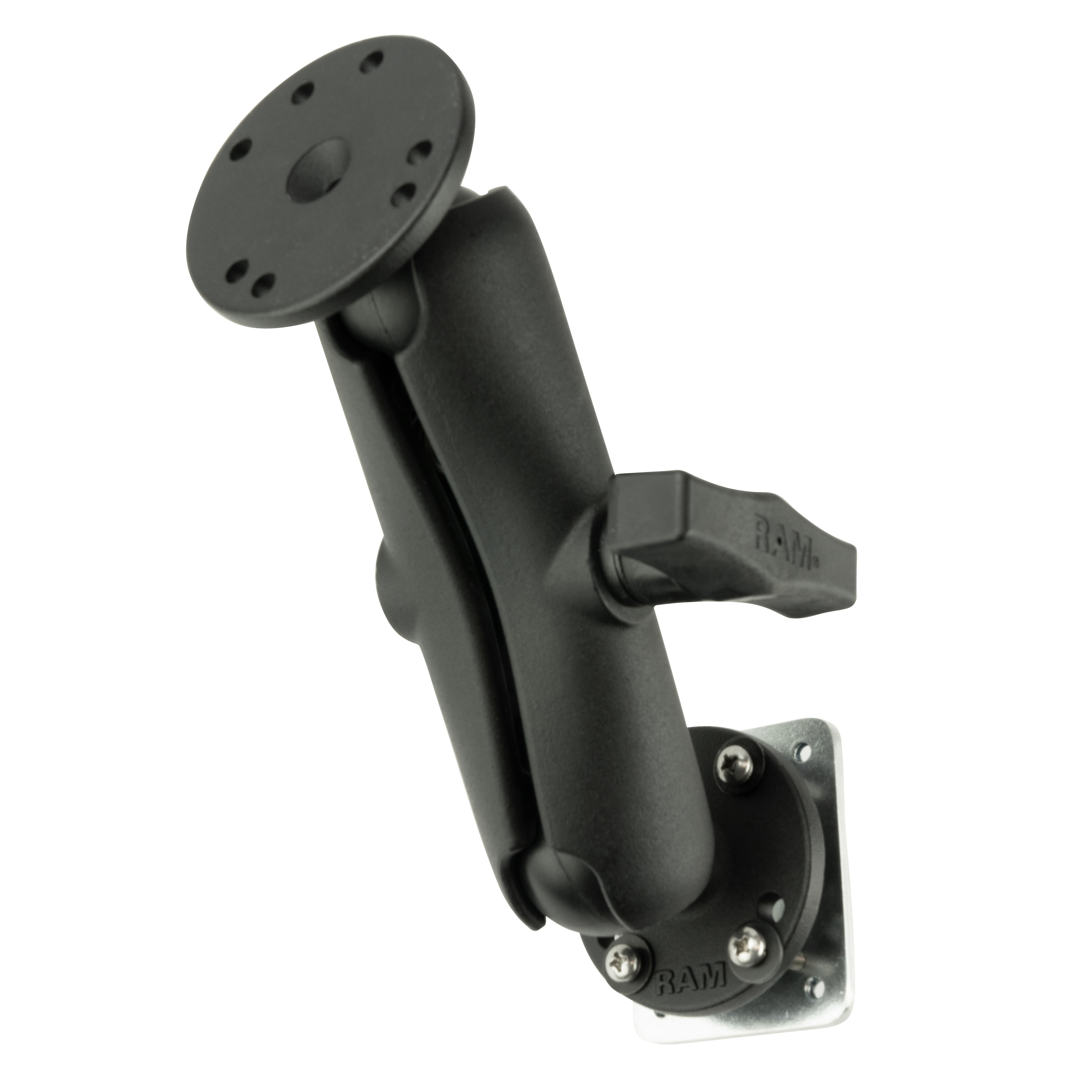 RAM® doorschroef dashboardhouder met montageplaat - C-formaat medium