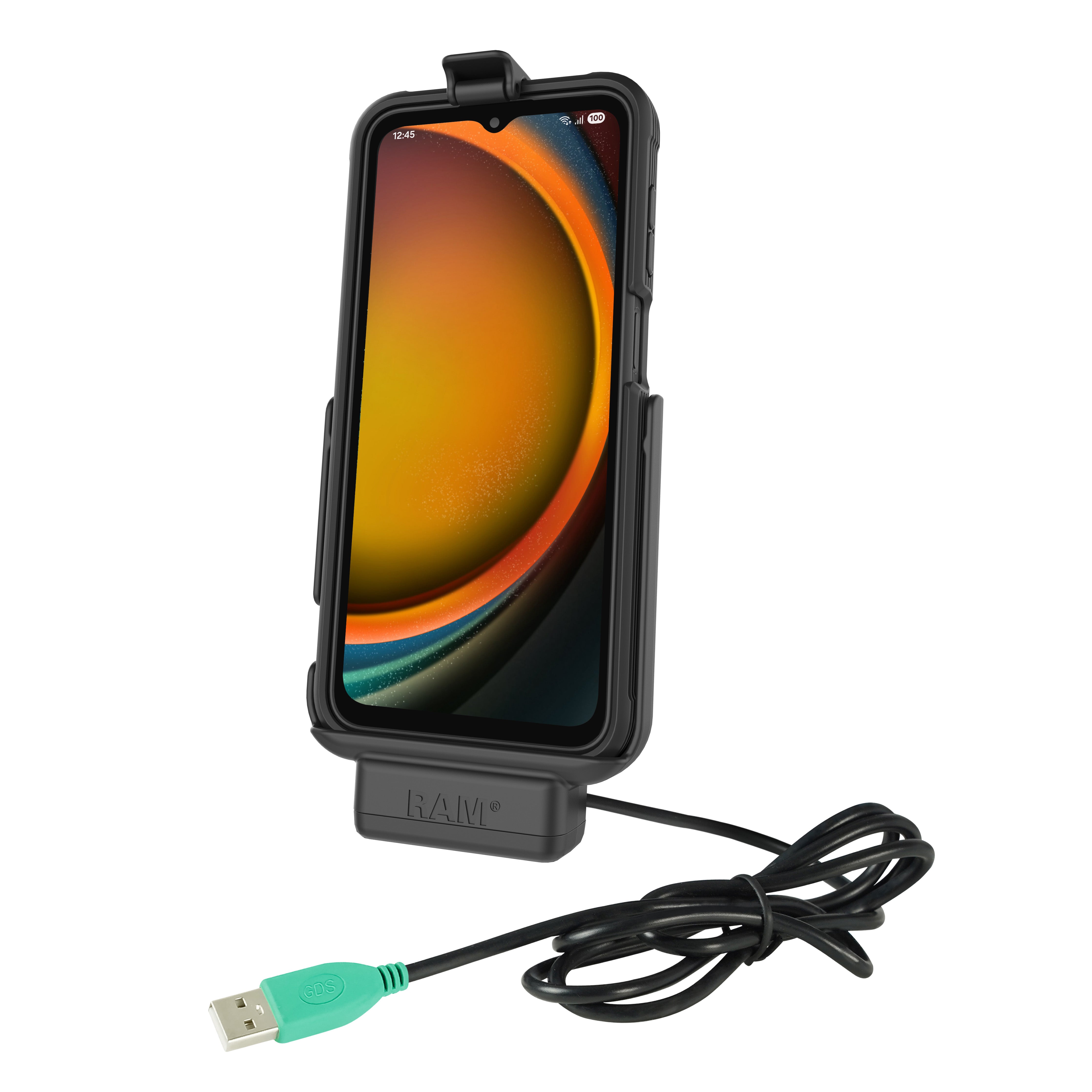 RAM® EZ-Roll'r™ docka för XCover7, 7 Pro & 6 Pro med OEM eller RAM® Skin™