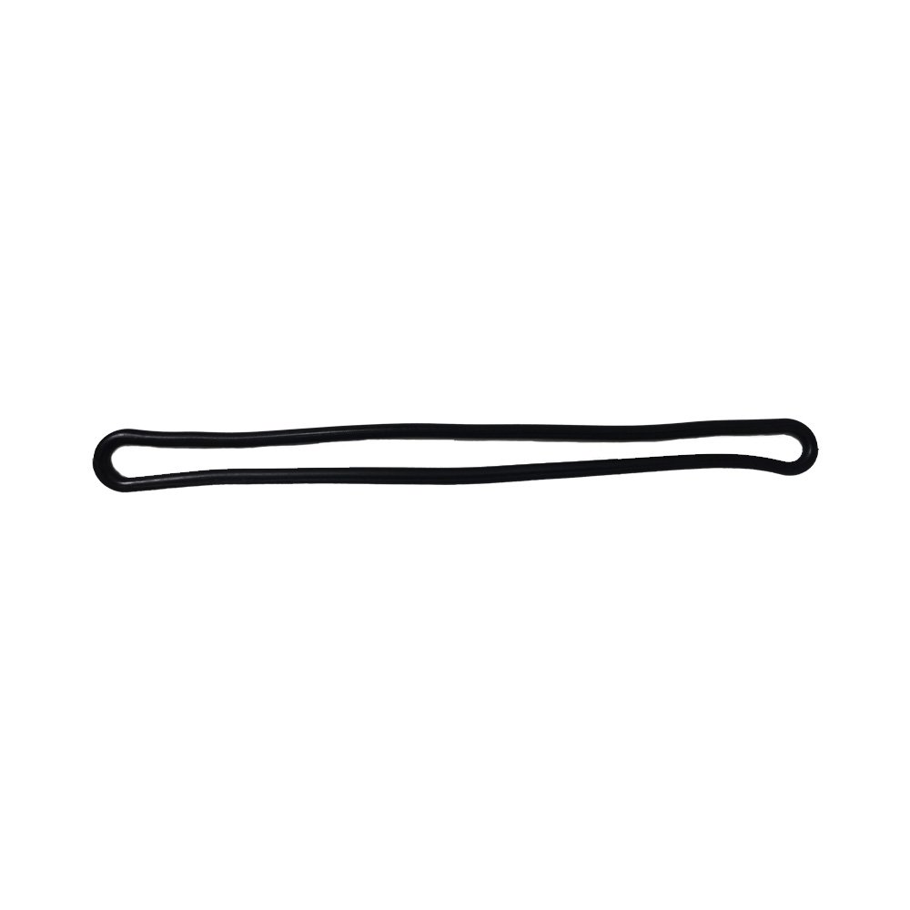 Spanrubber 200x8mm zwart (4 stuks)