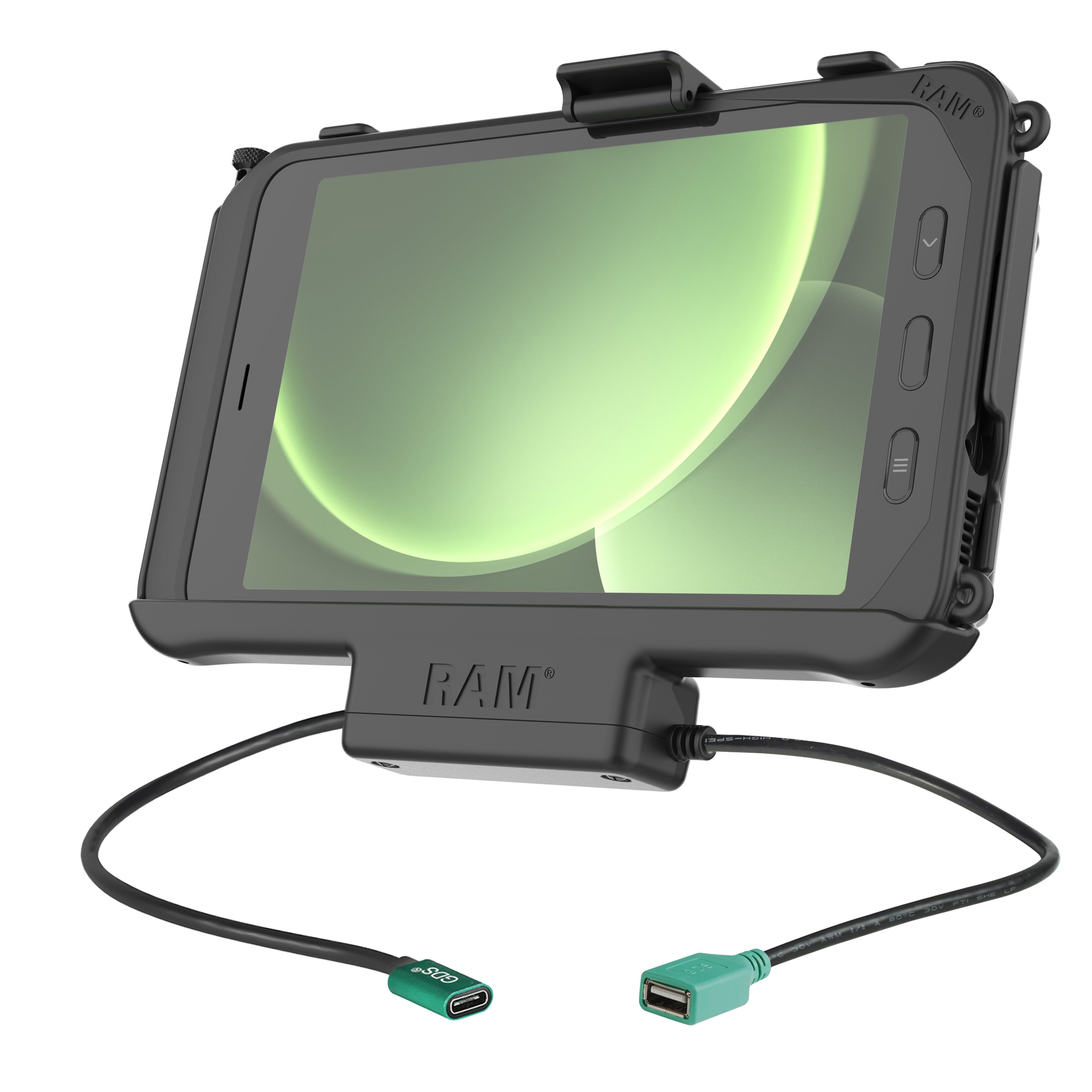 Base de alimentación + datos RAM® EZ-Roll'r™ Samsung Tab Active5 y 3