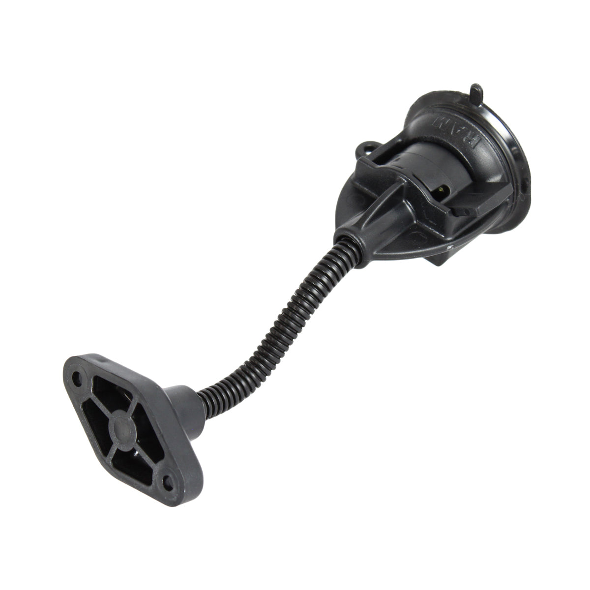 RAM® Twist-Lock™ zuignap met 4" RAM® Flex-Arm™ & Diamond-plaat