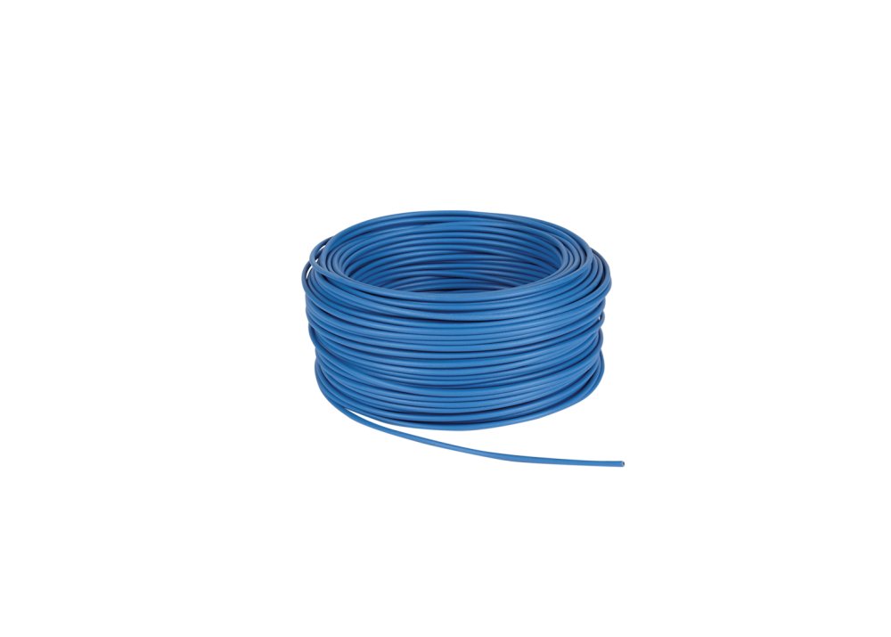 Ledning 1,5mm² 50m kasse blå