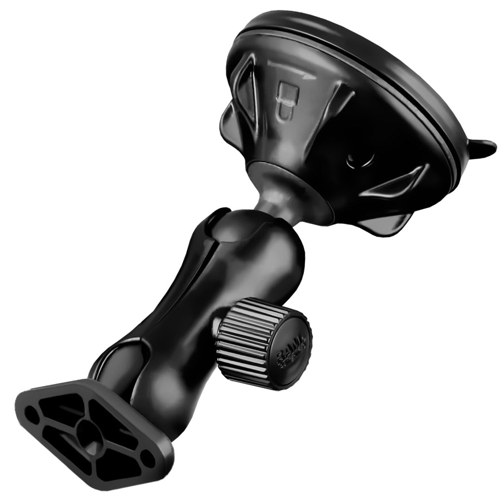RAM® Twist-Lock™ low-profile zuignap dubbele kogelhouder