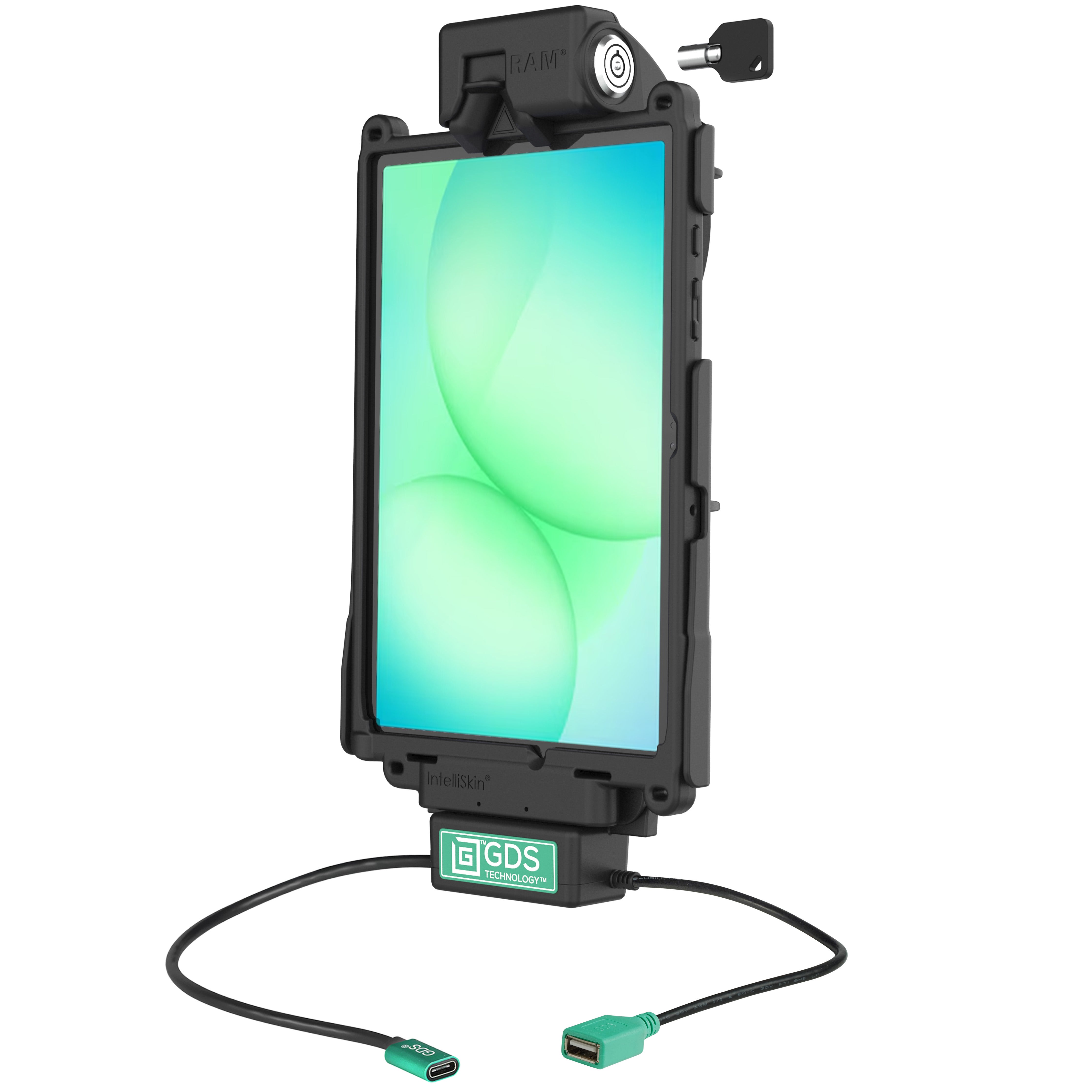 Vergrendelbare GDS® Tough-Dock™ + Single USB-A voor Samsung Tab A11+ & Tab A9+