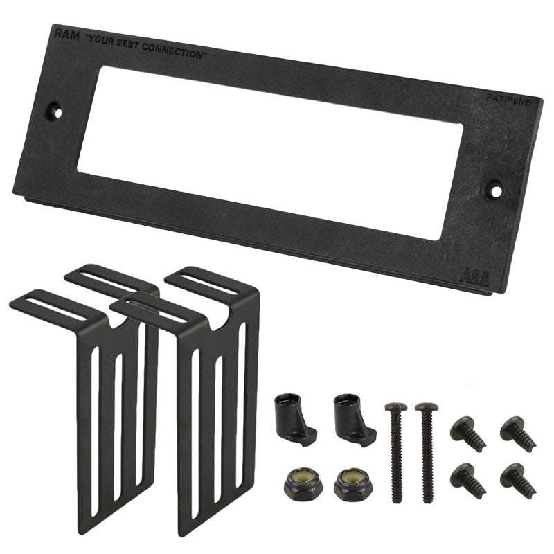 RAM® Tough-Box™ 3" custom faceplate for devices of 6.31" x 1.75"