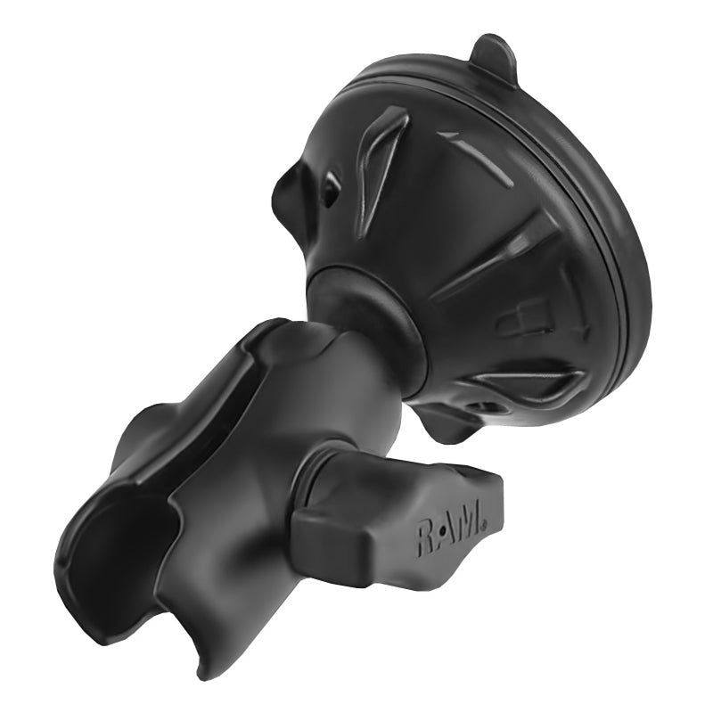 RAM® Twist-Lock™ lille sugekopbase med dobbelt socket arm