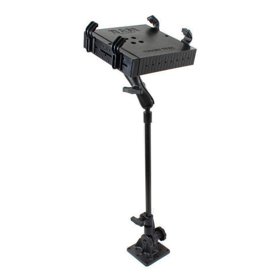 RAM® Tough-Tray™ voetstukhouder met 18" buis