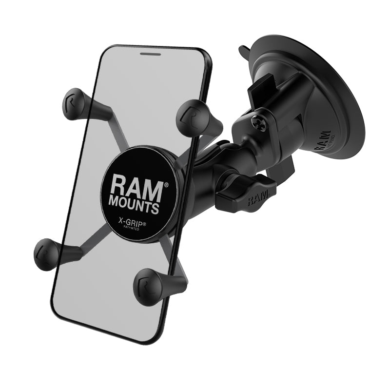 RAM® X-Grip® telefoonhouder met Twist-Lock™ zuignap