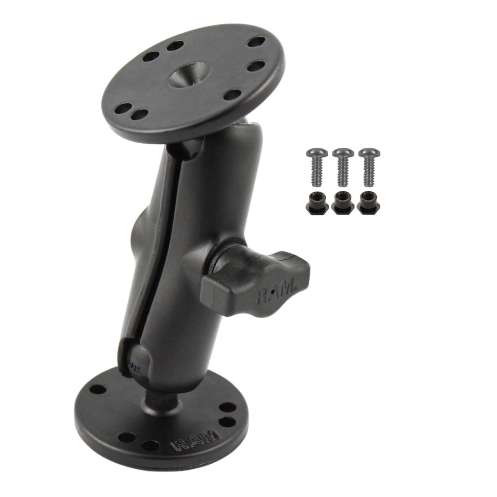 RAM® dubbele-kogelhouder met #6-32 hardware voor Garmin GPSMAP + meer