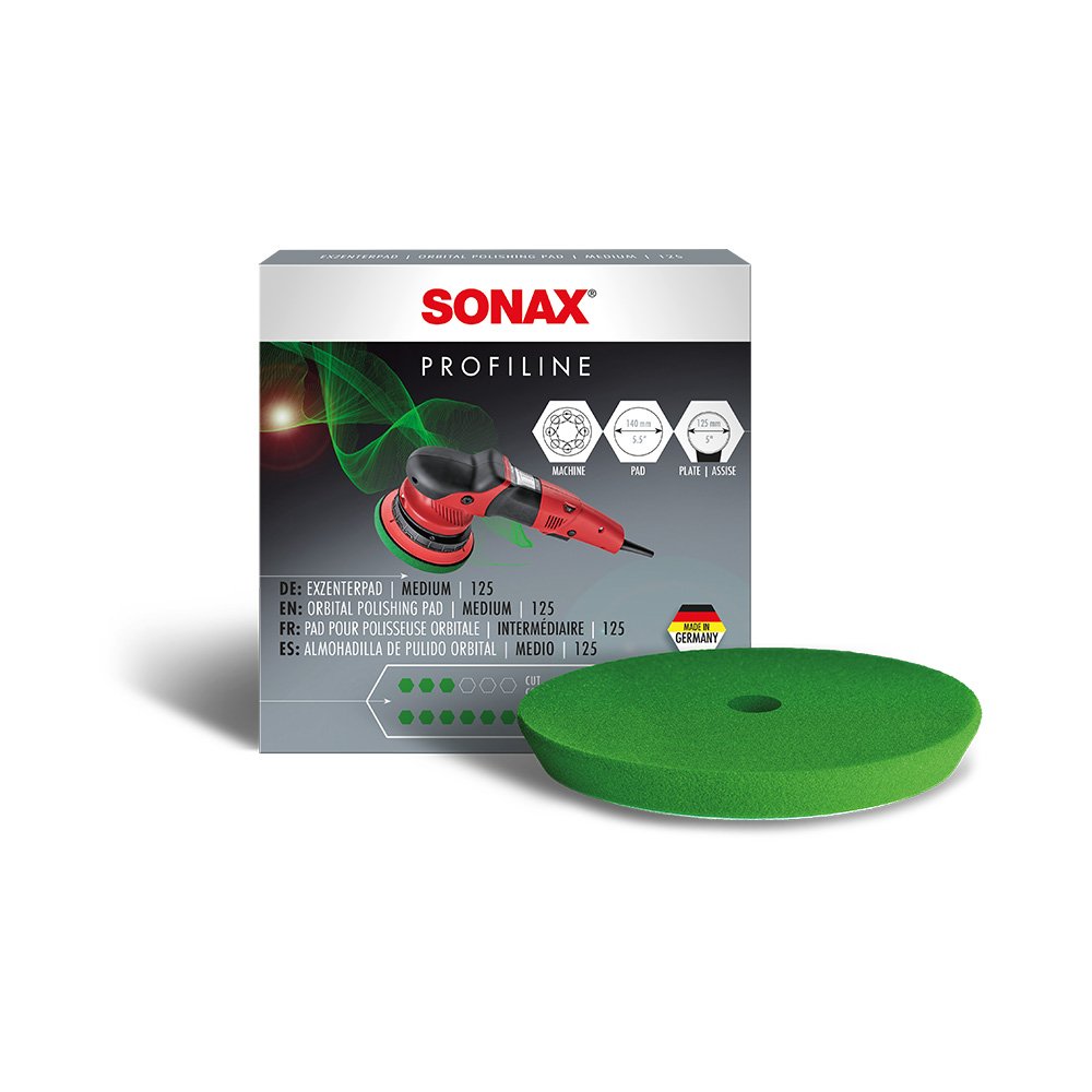 Pad de polissage 125 PROFILINE OrbitalPolishingPad medium Ø140mm NOUVEAU