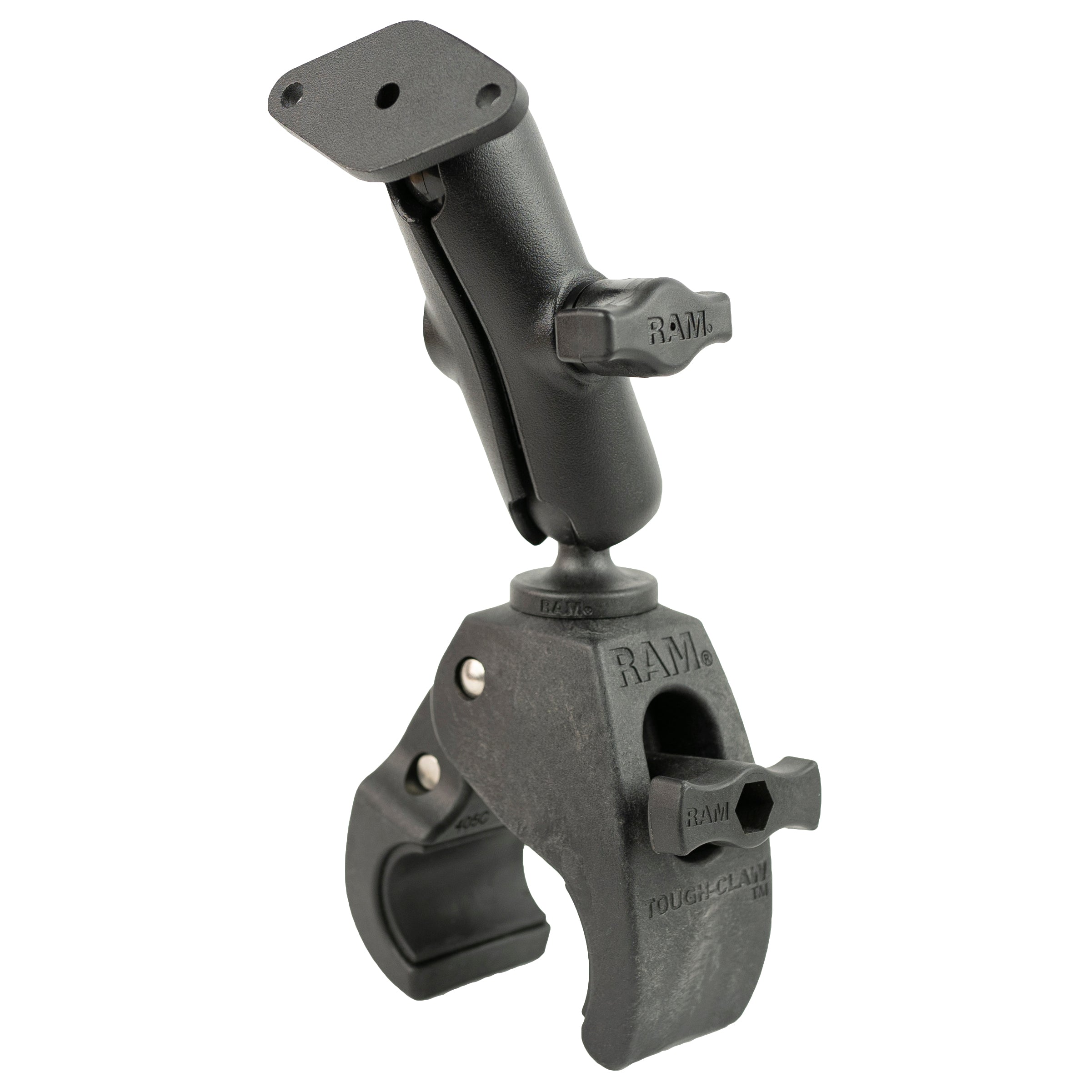 RAM® Tough-Claw™ support à pince moyen avec plaque diamant