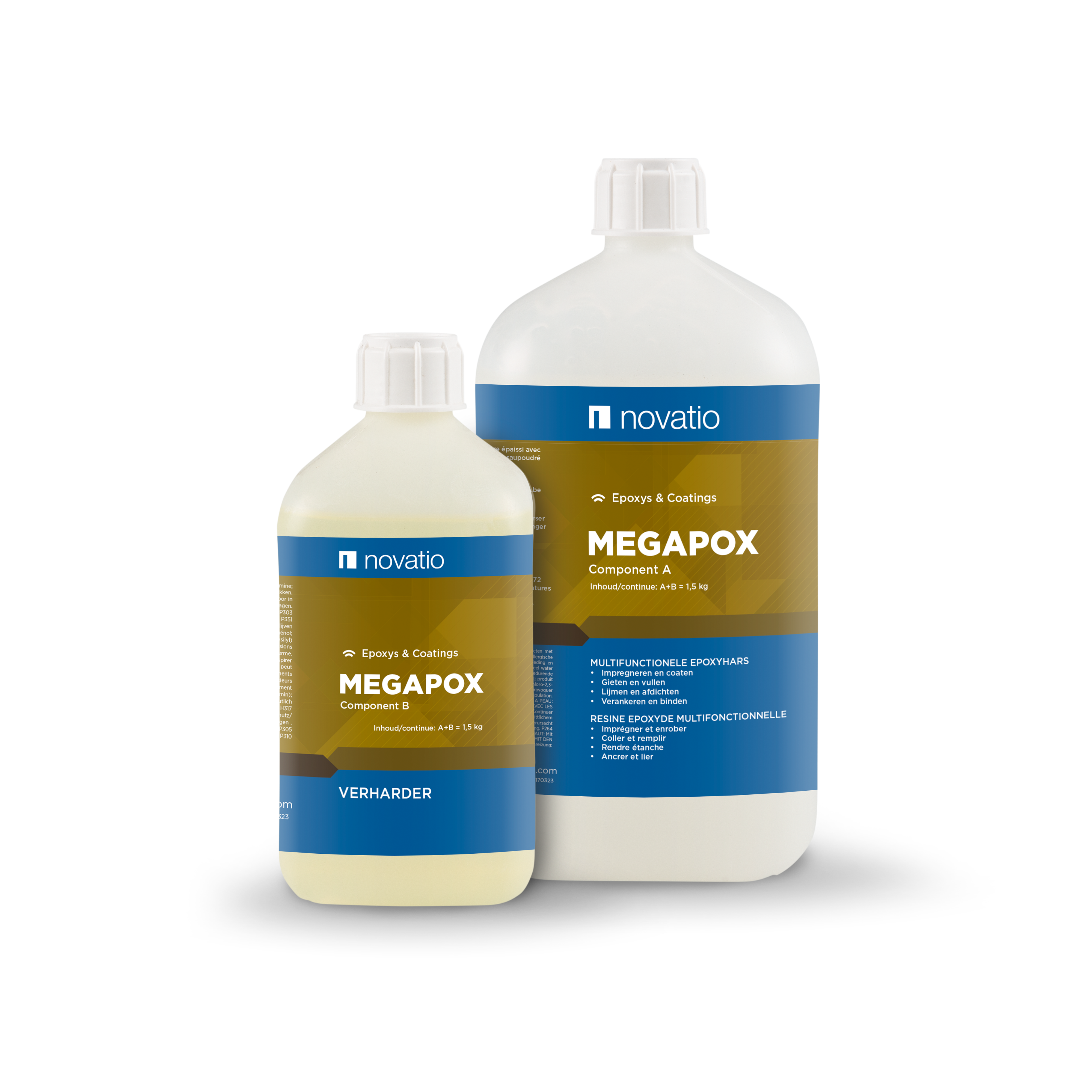 Novatio Megapox - flacon (A et B) 1,5kg
