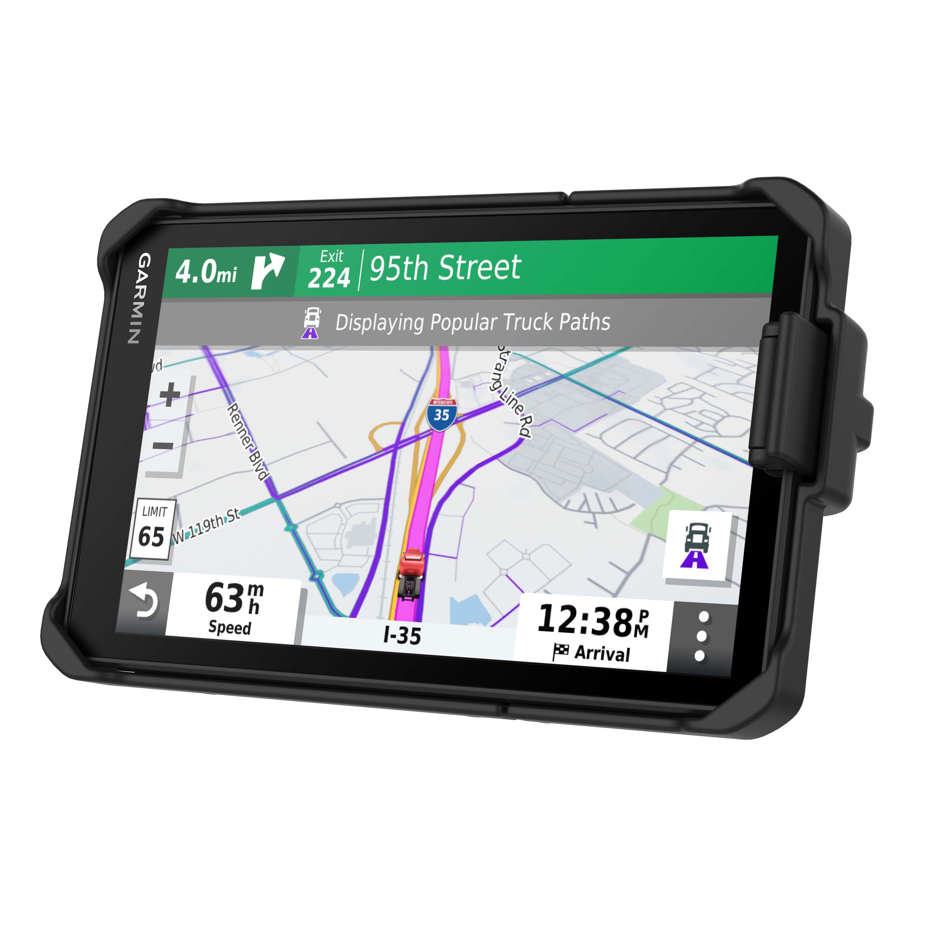 Support RAM® EZ-Roll'r™ verrouillable pour Garmin dēzl™ OTR700