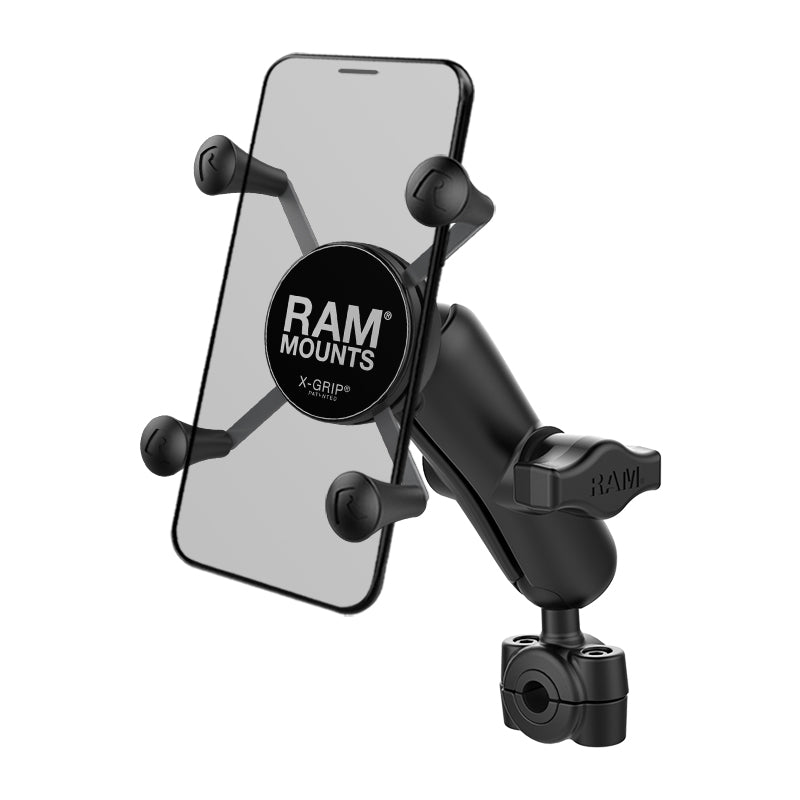 RAM® X-Grip® telefoonhouder met RAM® Torque™ kleine railbasis - medium