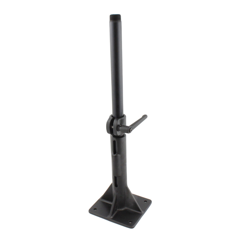 RAM® voetstukhouder met 1" NPT-buis en knop
